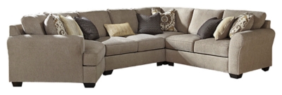 Pantomine 4-Piece Sectional with Cuddler