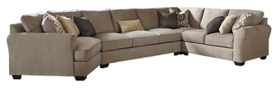 Pantomine 4-Piece Sectional with Cuddler