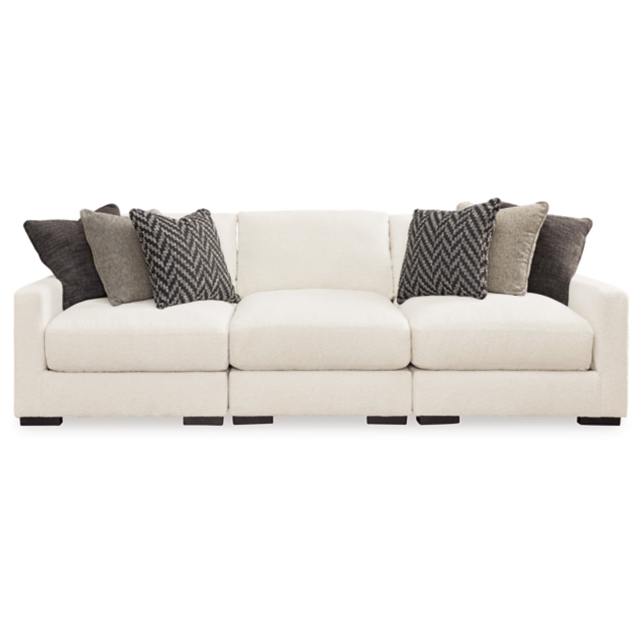 Elissa Court 3-Piece Next-Gen Nuvella™ Performance Fabric Modular Sofa