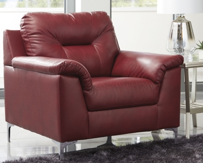 Tensas Chair, Crimson, large