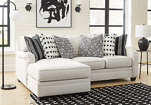 Huntsworth 2-Piece Sectional with Chaise, Dove Gray, rollover