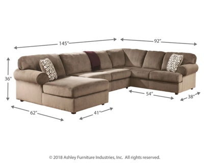 Ashley furniture jessa place 2024 3 piece sectional