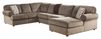 Jessa Place 3 Piece Sectional With Chaise Ashley Furniture