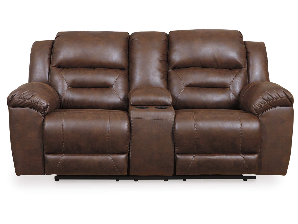 Ashley mccade reclining loveseat deals with console