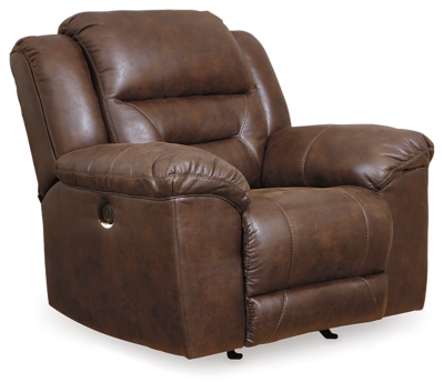 Stoneland Power Recliner, Chocolate, large