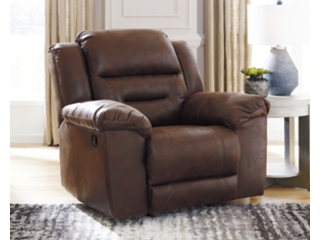 Mcgann walnut on sale rocker recliner