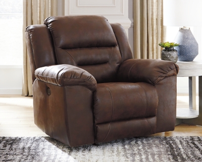 Stoneland Power Recliner, Chocolate