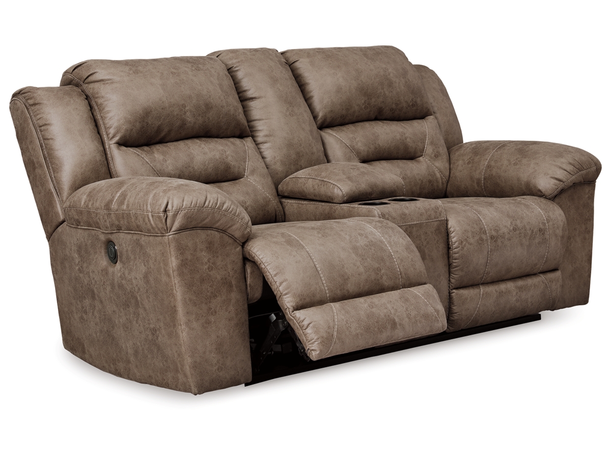 Stoneland Power Reclining Sofa and Loveseat Set | Ashley