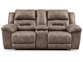 Stoneland fossil reclining sofa hotsell