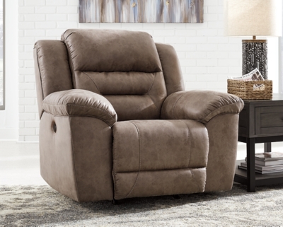 Stoneland Power Recliner, Fossil