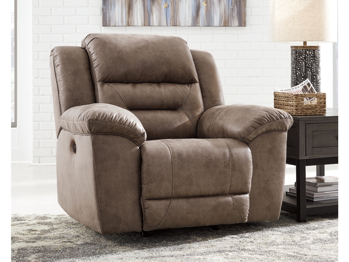 Ashley stoneland store fossil recliner