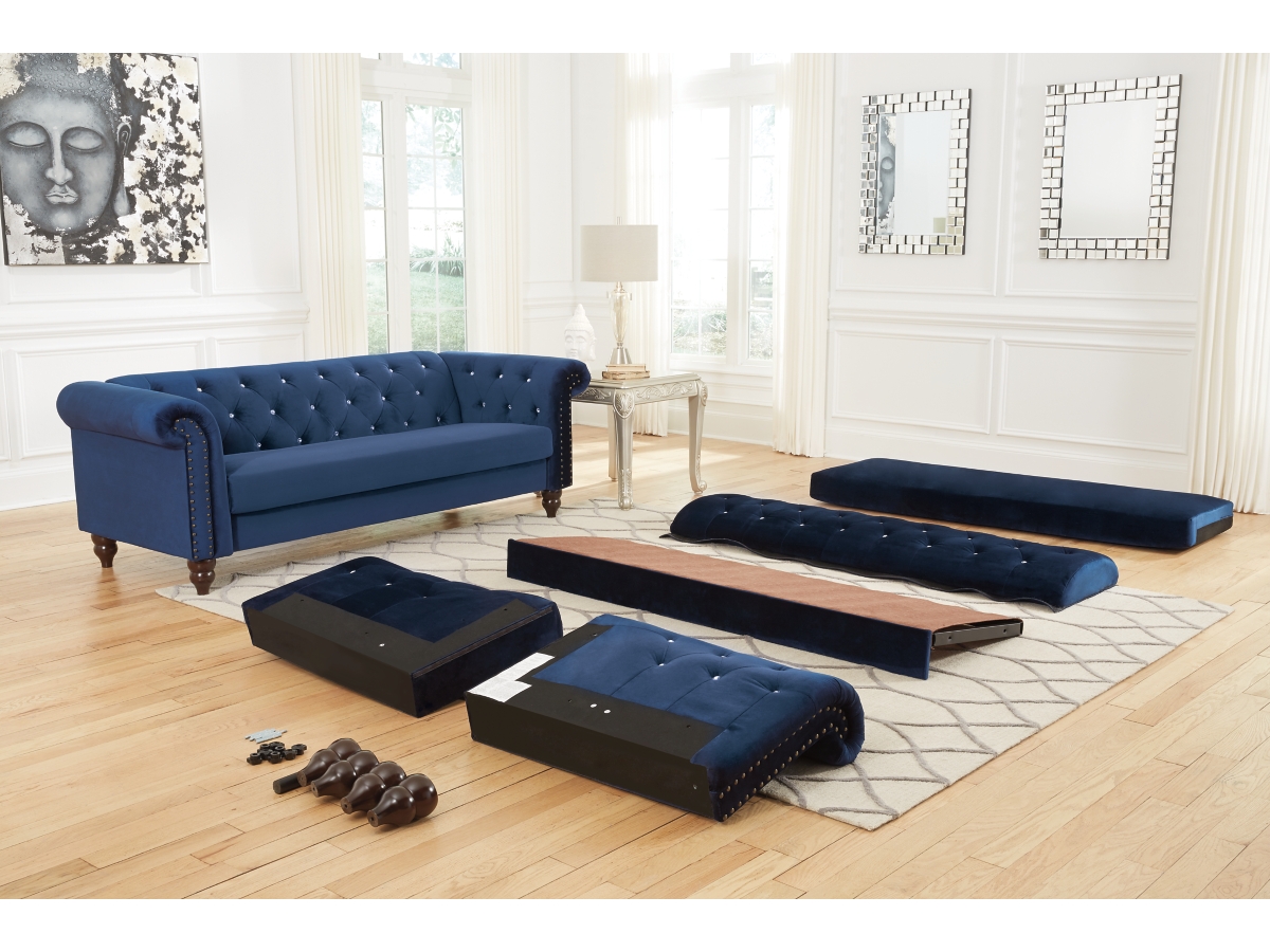Ashley furniture chesterfield sofa sales