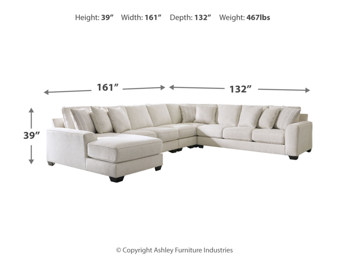 Lerenza 5-Piece Sectional with Chaise | Ashley