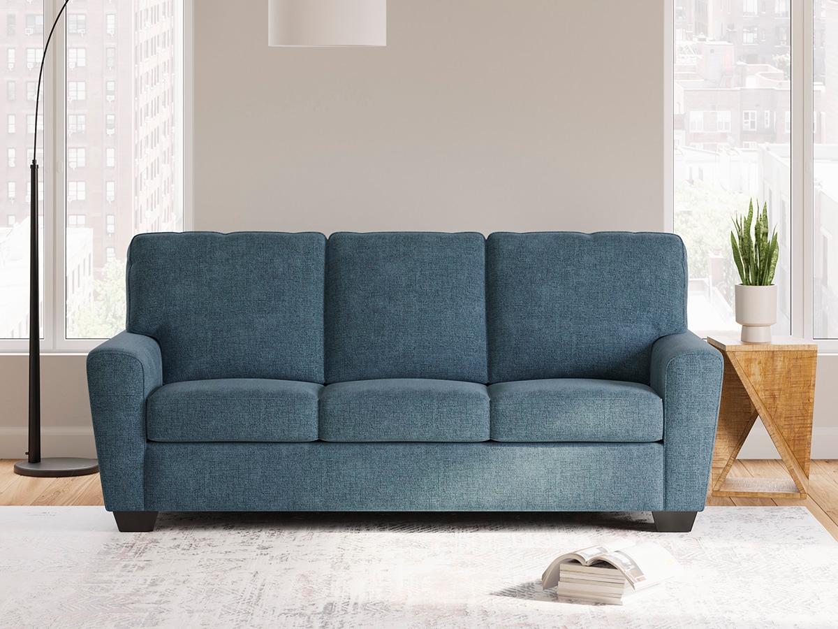 Ashley furniture light blue sofa online