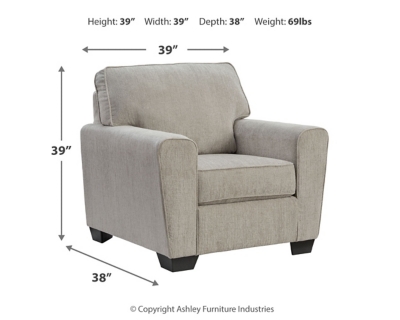 Ashley furniture reading discount chair