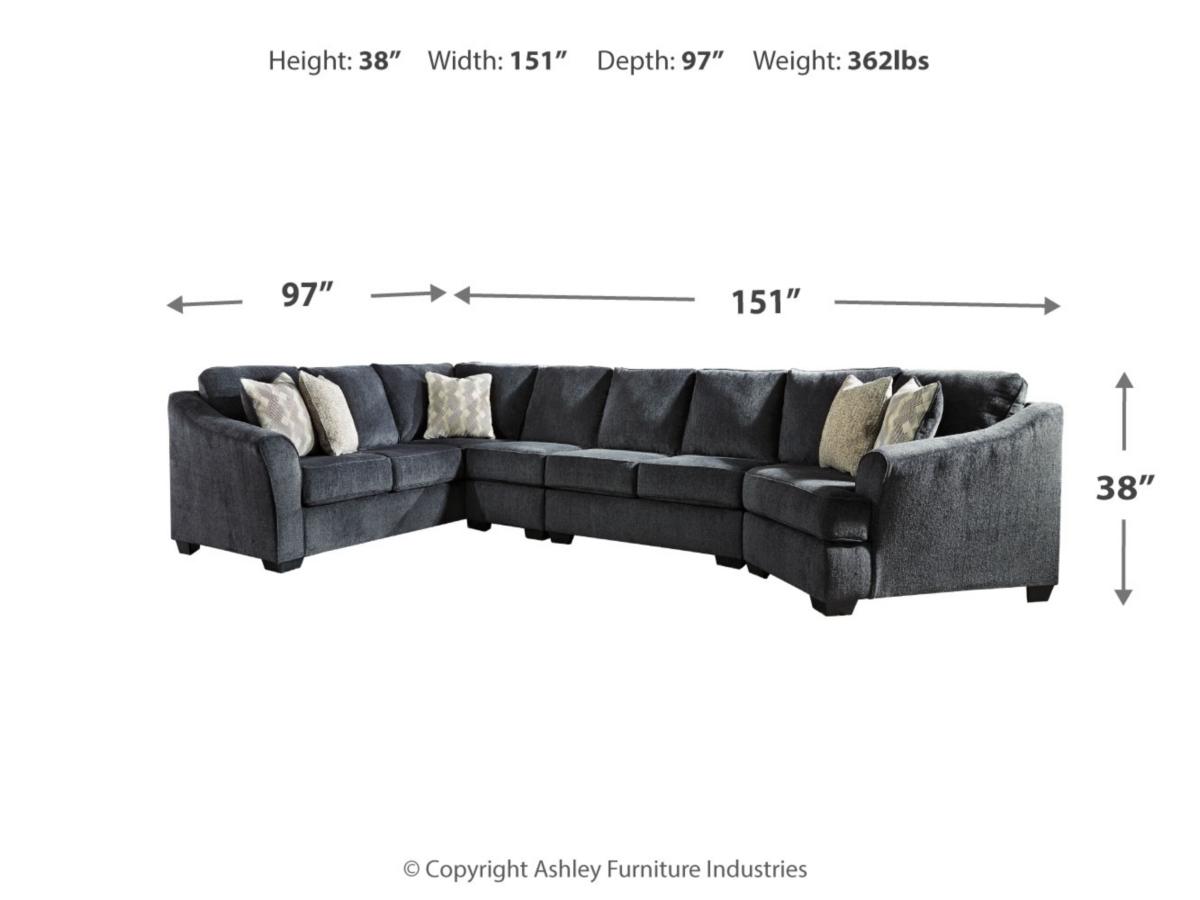 Eltmann 4 piece sectional discount
