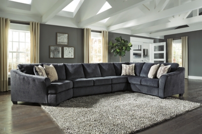 Eltmann 4 Piece Sectional With Cuddler Ashley Furniture Homestore