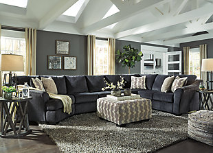 Eltmann 4-Piece Sectional with Ottoman, , rollover