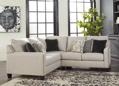 Hallenberg 2-Piece Sectional, Fog, rollover