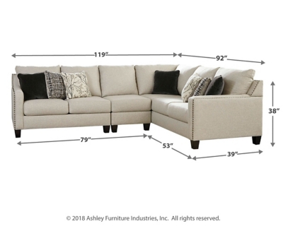 Hallenberg 3 Piece Sectional Ashley Furniture Homestore