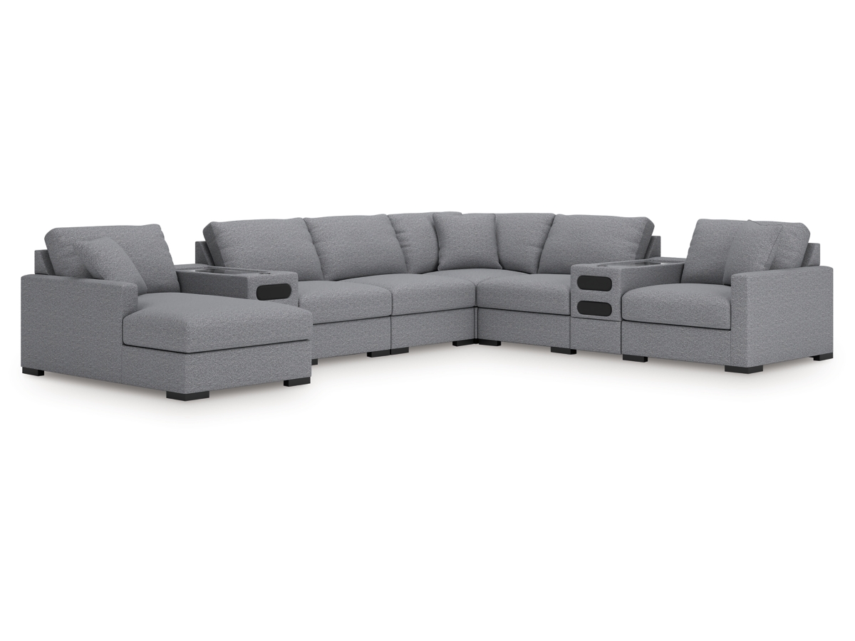 Omaha by Ashley 8-Piece Modular Next-Gen Nuvella™ Performance