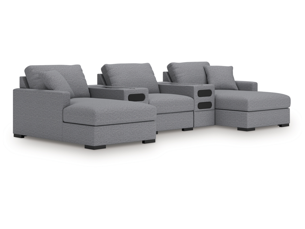 Omaha by Ashley 5-Piece Modular Next-Gen Nuvella™ Performance