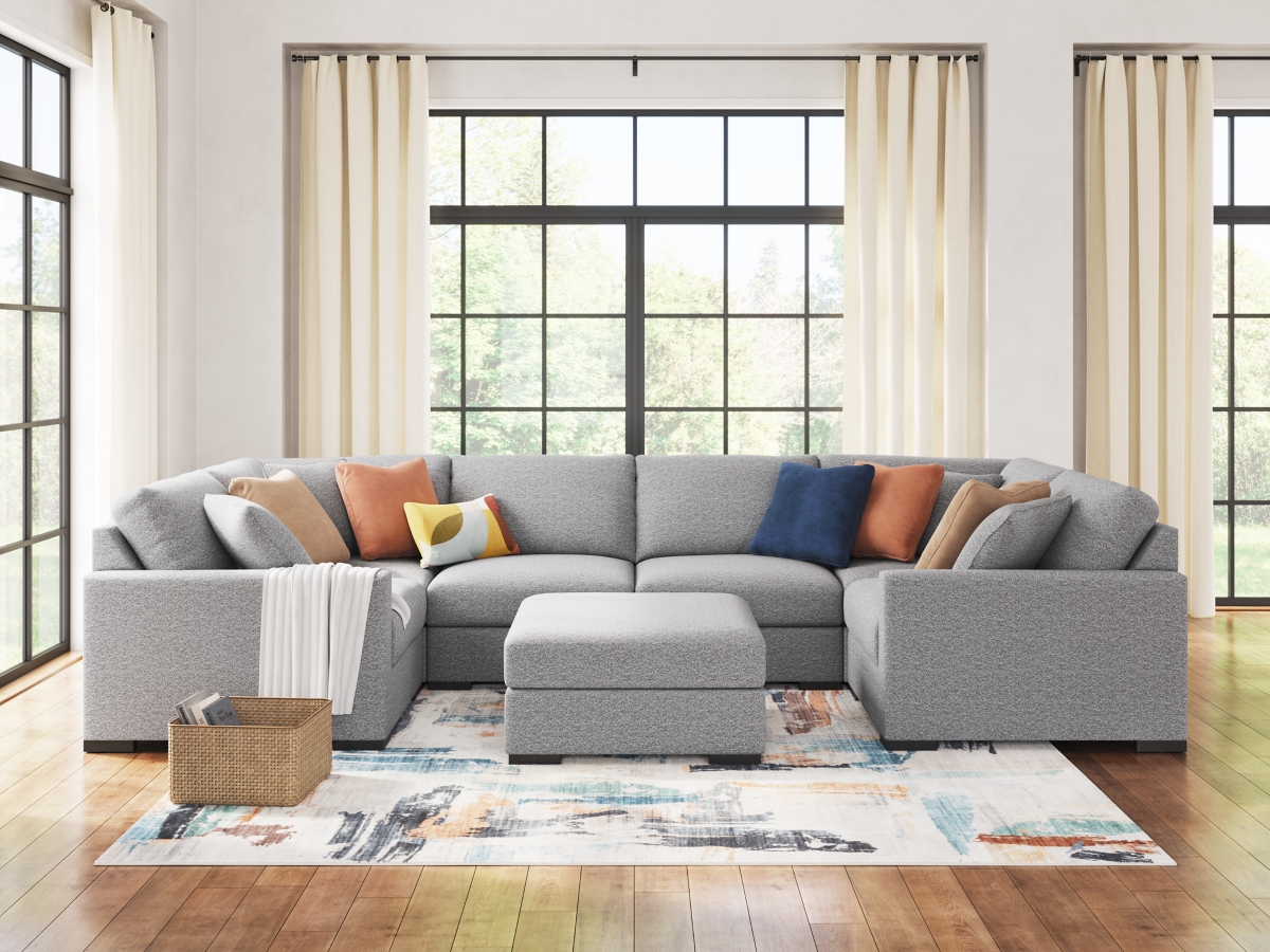 Omaha by Ashley 6-Piece Modular Next-Gen Nuvella™ Performance