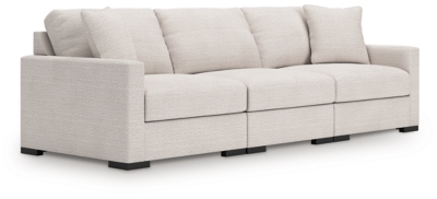Omaha by Ashley 3-Piece Sectional Sofa, Stone, large