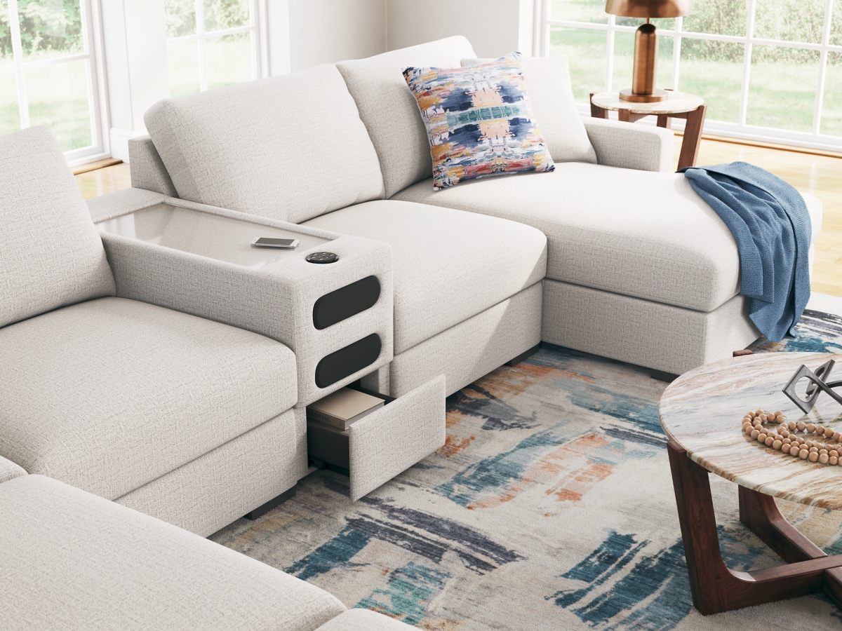 Omaha by Ashley 8-Piece Modular Next-Gen Nuvella™ Performance