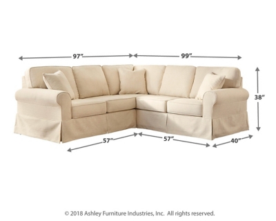 Shermyla 2 Piece Sectional Ashley Furniture Homestore