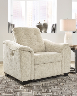 4370106 Beaconfield Oversized Power Recliner, Sandstone sku 4370106