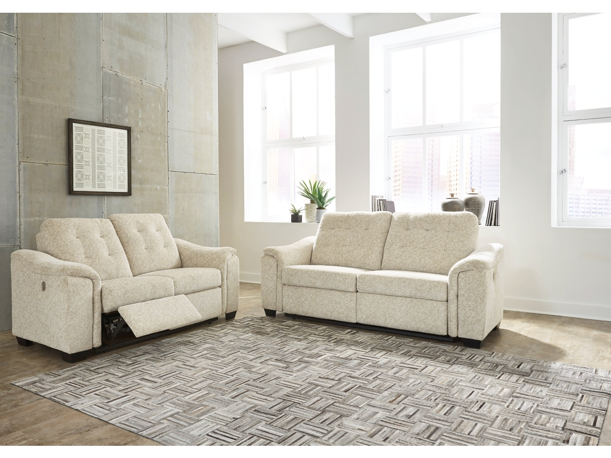 Beaconfield Power Reclining Sofa and Loveseat | Ashley