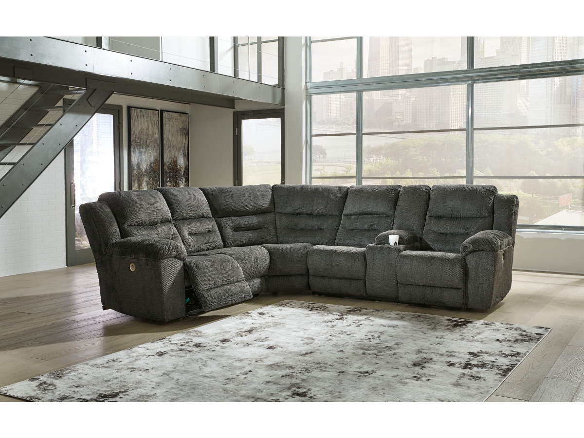 Ashley furniture reclining deals sectional