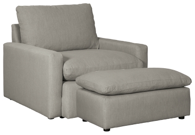 Nandero Chair and Ottoman, , large