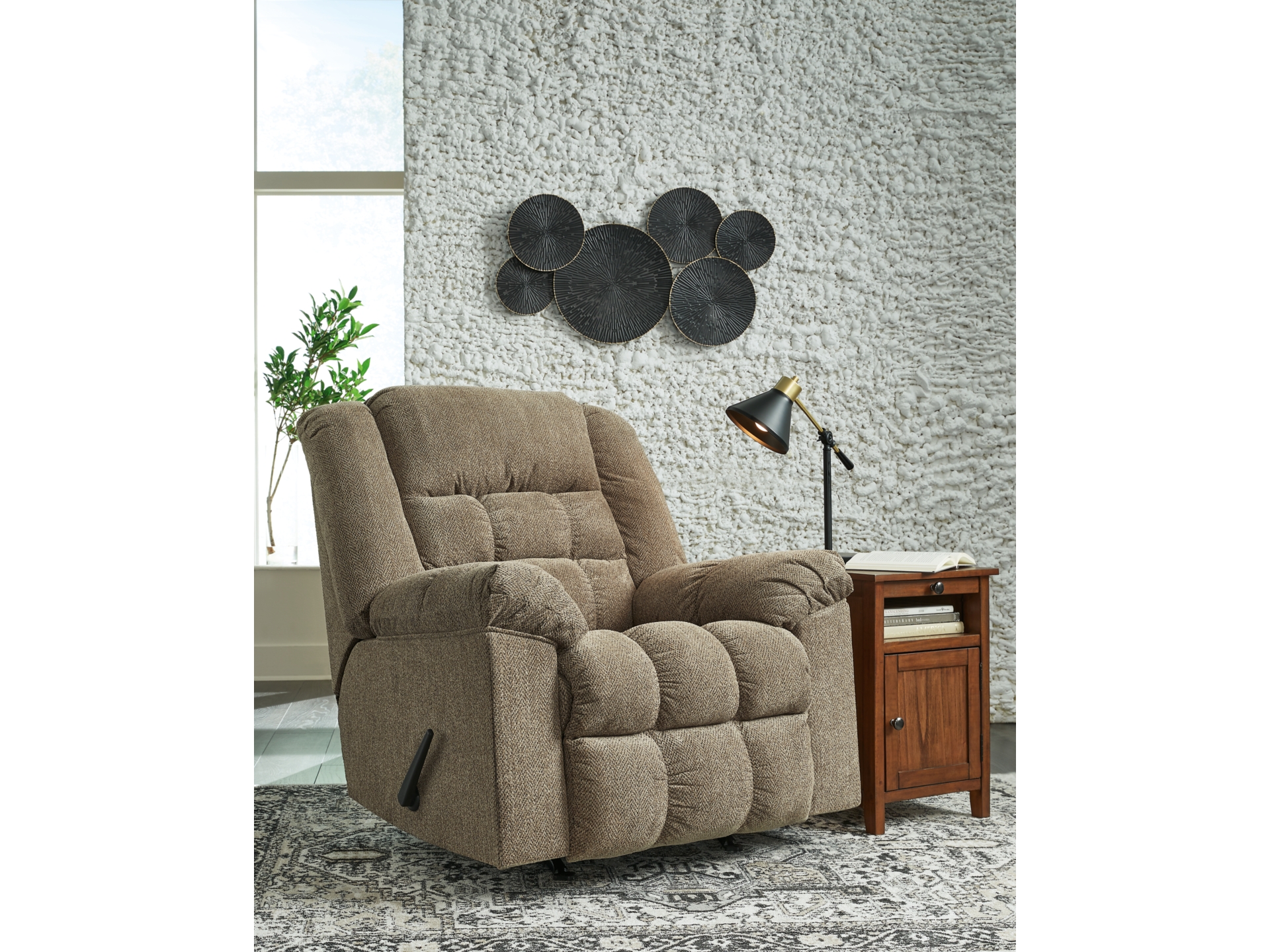 Kegler Manual Rocker Recliner Briar 
