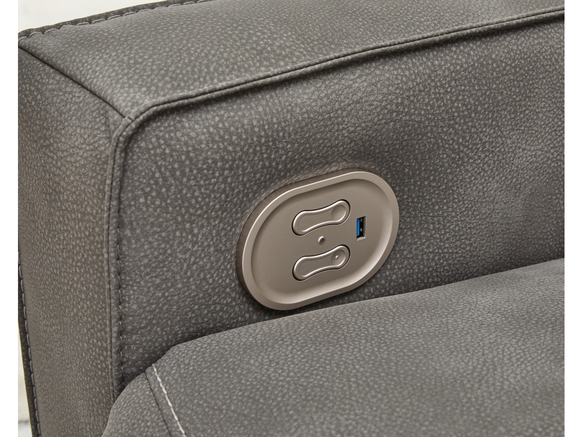 alexiastam 【Josephin】Energy S Next-Gen DuraPella Performance Fabric Dual Power Reclining