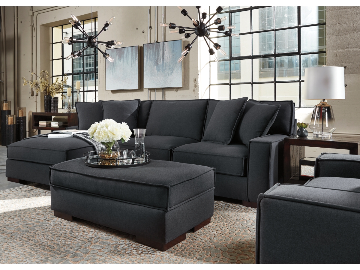 Gamaliel 2 Piece Sectional with Chaise Ashley