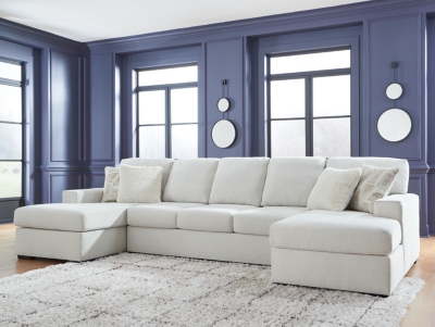 Leighelli 3-Piece Sectional with Double Chaise