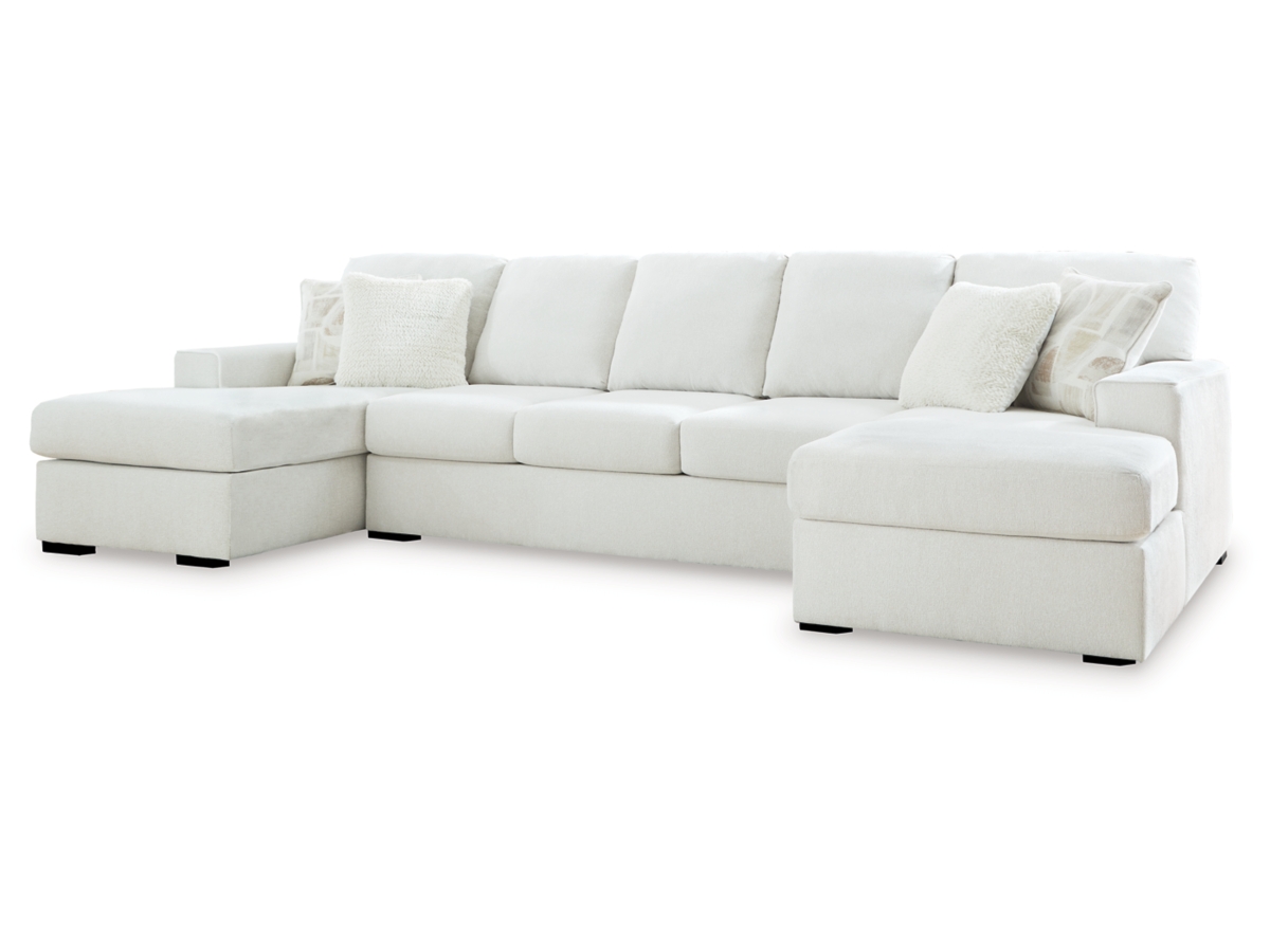 Leighelli 3-Piece Sectional with Double Chaise