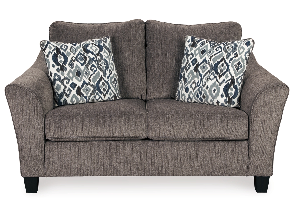 希少 アルテラ GRAY 55|4 エミリッドバハマスリーブ付き 50s Nemoli Loveseat | Ashley