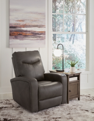 Ryversans Power Recliner, Quarry, large