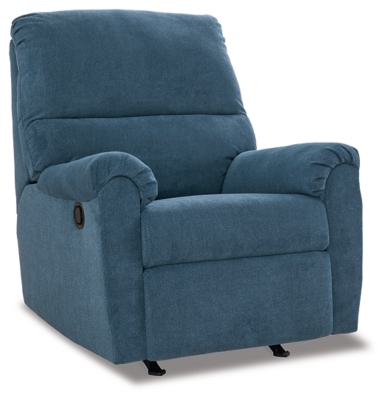 Miravel Recliner, Indigo, large