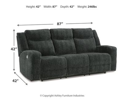 Martinglenn Power Reclining Sofa with Drop Down Table, , large