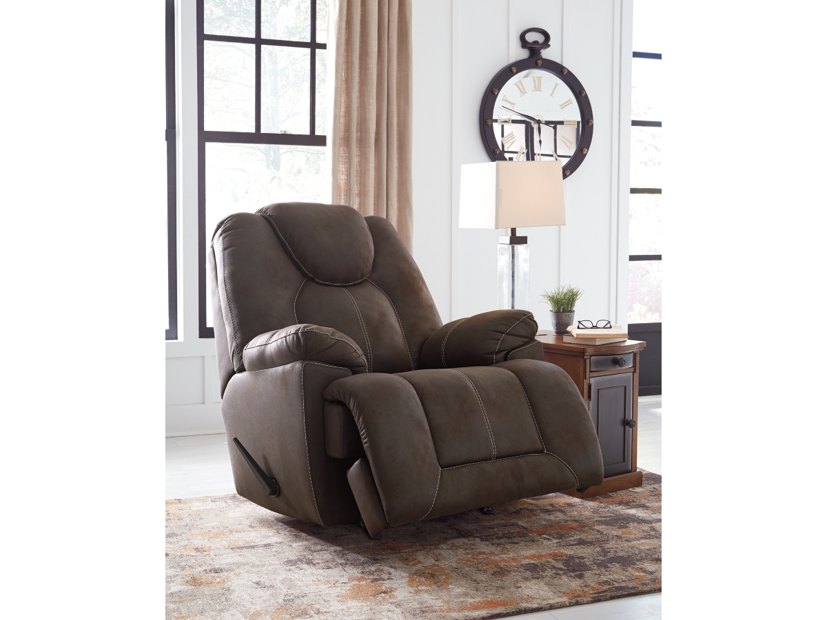 Warrior Fortress Power Rocker Recliner - Coffee