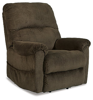 Shadowboxer Power Lift Recliner, Chocolate, large