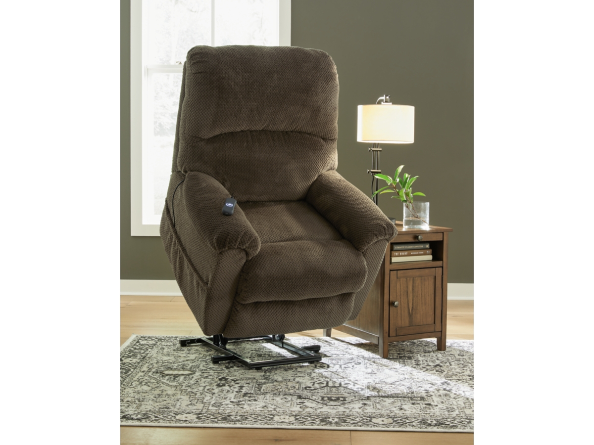 Shadowboxer Power Lift Recliner - Chocolate Shadowboxer Power Lift Recliner - Chocolate