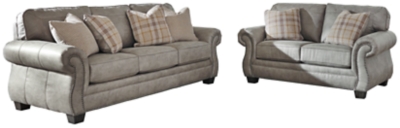 Olsberg Sofa and Loveseat, Steel