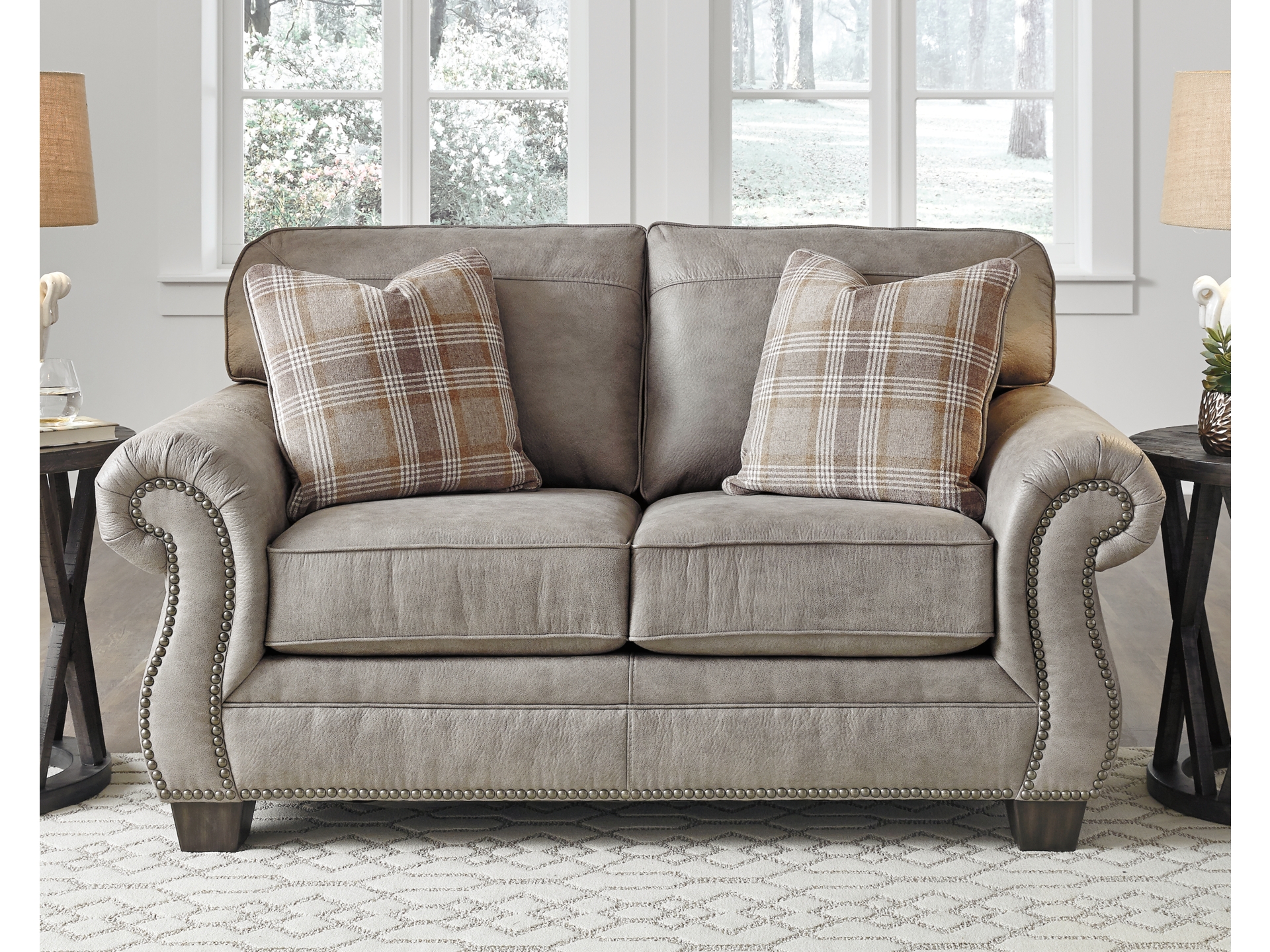 Image 2 of Olsberg Sofa, Loveseat, Chair and Ottoman