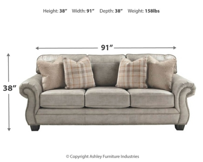 Ashley 3 seater online sofa