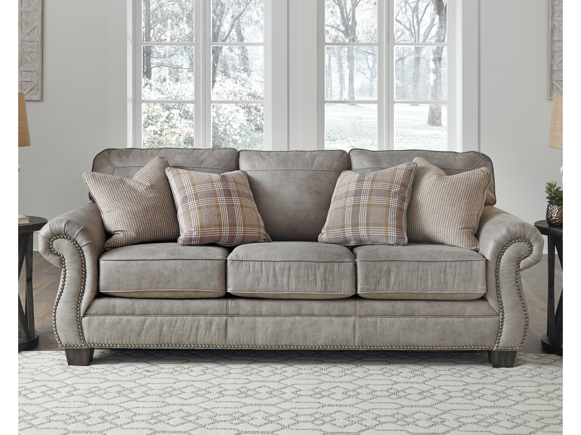 Image 1 of Olsberg Sofa, Loveseat, Chair and Ottoman